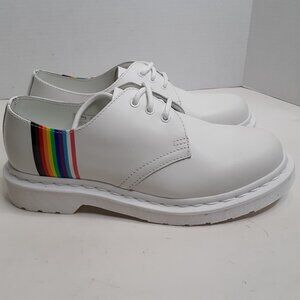 Dr. Martens White Smooth Leather Oxford Women's size 7 Men's 6